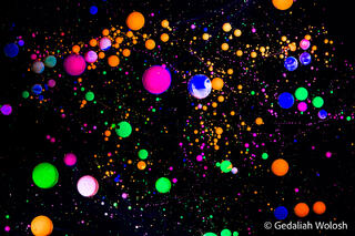 Starfall in Neon