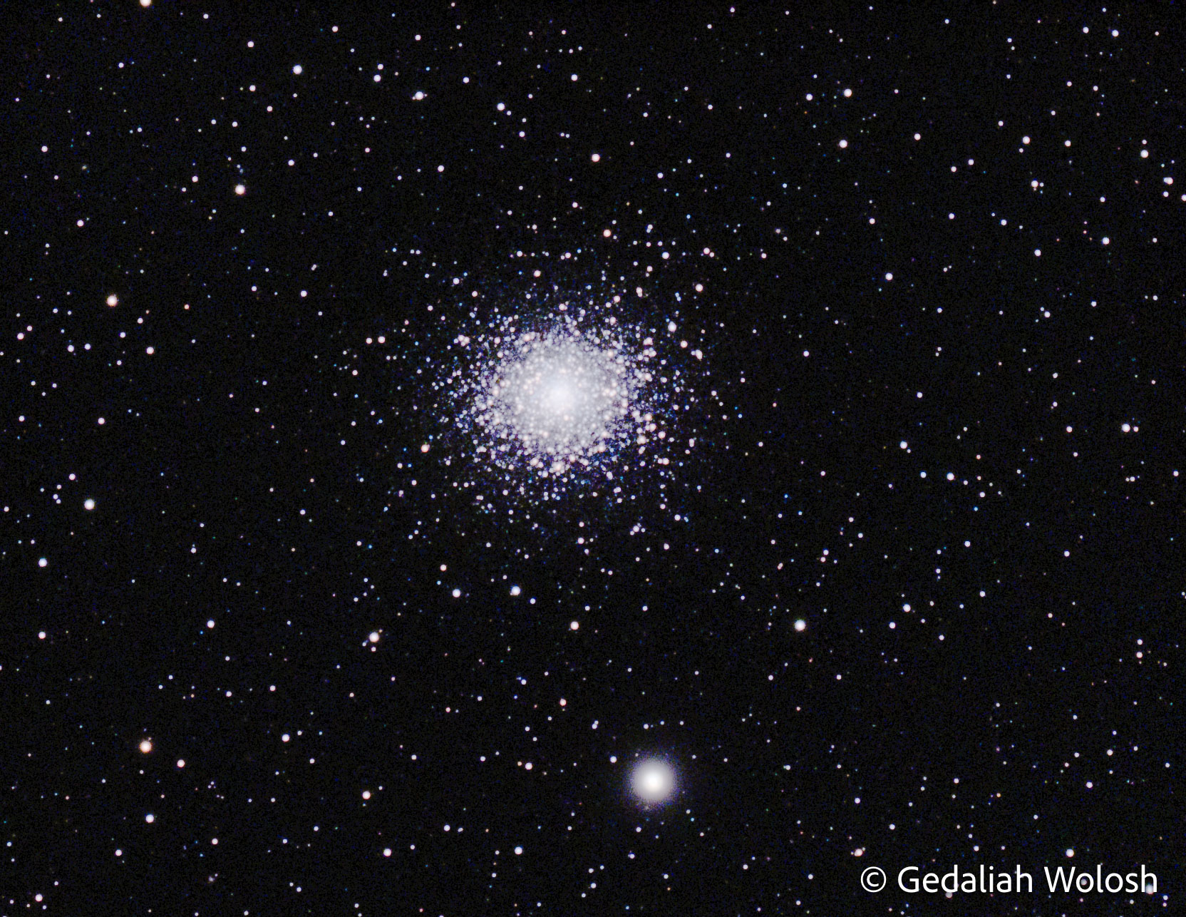 M5 One of the oldest and most impressive globular clusters in our galaxy. M5 contains more than 100,000 stars and has been shining...